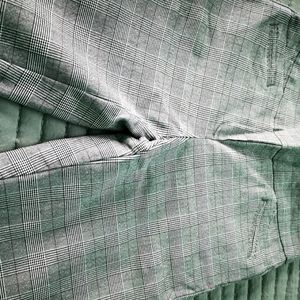 Ladies plaid dress pants